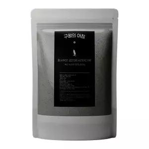 구월의아침 국산 쪄서볶은 서리태가루 검은콩가루 500g