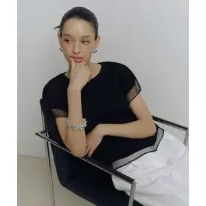 셀렙샵 에디션 CELEBSHOP EDITION 26SS 요이츠콜라보 플리츠 레이어드 블라우스 2081348654 384078