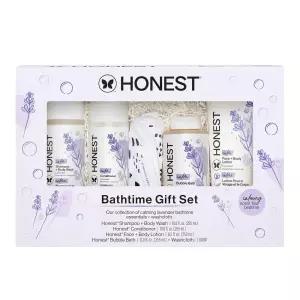 The Honest Company Calming Lavender Bathtime 선물 세트 저자극성 목욕 필수품 민감한 아기 피부용 샴푸