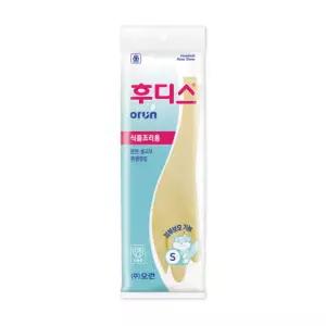 10211 후디스 고무장갑(S/10개)식품조리전용 아이보리