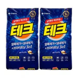 테크 6kg+6kg 베이킹파우더 세탁세제 분말세제 분말 세제 일반 베이킹소다 세탁 테크 용품