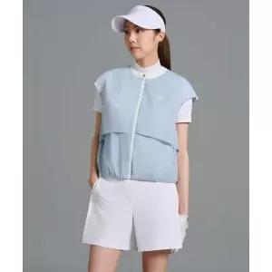 빈폴 BEANPOLE GOLF [B_under] 여성 블루종핏 레이어링 집업 베스트 - 스카이 블루 BJ6436L09Q 328373
