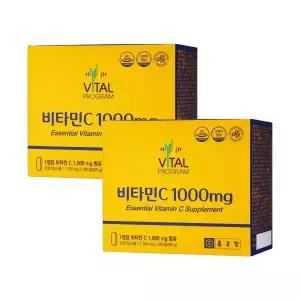 종근당 바이탈프로그램 비타민C 1000mg, 200정, 2개