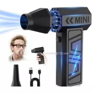 초강력 무선 에어건 130000RPM 휴대용 차량용 송풍기 틈새 먼지 제트건 컴퓨터 청소 