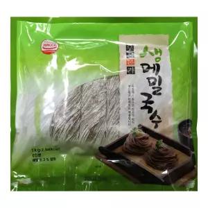 우정본가 메밀 소바 비빔 메밀 1kg 6인분 1팩