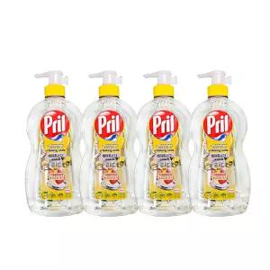 프릴 시크릿 오브 베이킹소다 주방세제 퓨어레몬 용기 700ml x4개