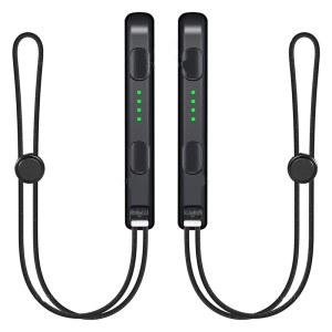 조이콘충전독 스위치스위치 2PCS 손목 스트랩 OLED 조이 콘 교체 부품