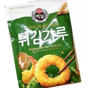 CJ제일제당 백설 자연재료 튀김가루 1kg 바삭튀김 부침가루