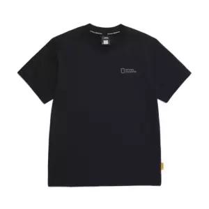 내셔널지오그래픽NATIONALGEOGRAPHIC N252UTS990 COOL MAX 베이직핏 반팔 티셔츠 CARBON BLACK