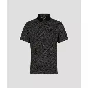 빈폴 BEANPOLE GOLF [B_under] 남성 심볼 패턴 반소매 티셔츠 - 블랙 BJ6542M365 336293