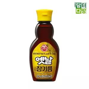 오뚜기 옛날 참기름 300ml X 2개 옛날참기름 참기름소스 참기름대용량