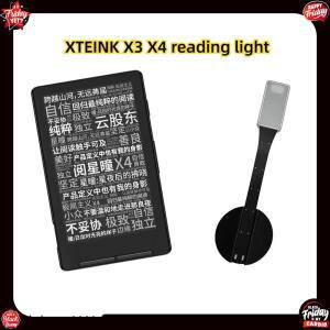 XTEINK X3 X4 잉크 스크린 리더용 LED 독서등 보조 조명용 야간 독서용 충전식 북 클립 라이트