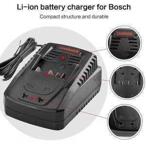 2 LED 표시등이 있는 보쉬용 2A/3A 리튬 이온 배터리 충전기 BAT609 BAT609G BAT618 AL1860CV용 14.4V 18V