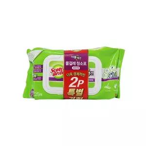 3M 올뉴 더블액션 물걸레청소포 표준형25매X2팩