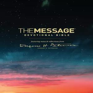 The Message 헌신 성경하드커버 유진 H 피터슨의 메모 성찰 기능 제공