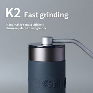 킹그라인더 K2/K6/K7 수동 커피 48mm 버 스테인리스 스틸 조절 가능한 핸드