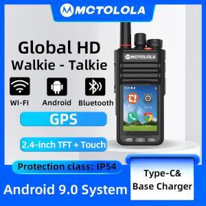 모토로라  젤로 안드로이드  터치 무전기 PTT WIFI 블루투스 2G 핸드헬드 POC 8000km 글로벌 커버리지