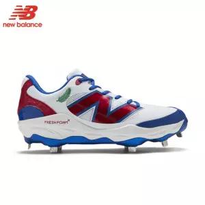 [뉴발란스] 2026 WBC팩 도미니카 징일체형 야구화 (화이트/블루)