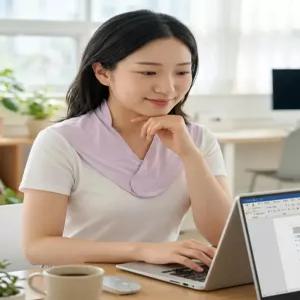 숨앤휴 냉온 듀얼테라피 냉온찜질 숄더/넥스카프/냉찜질팩/냉감