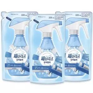 페브리즈 섬유탈취제 강력탈취 상쾌한향 리필 320ml 3개