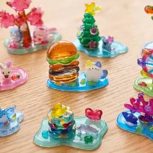 겹겹이 쌓아올리는 3D 입체 스티커 장식 만들기 다꾸 혼꾸 DIY 키트