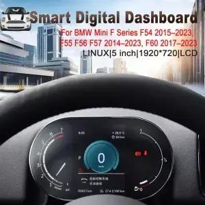 BMW 미니 F 시리즈 F54 F55 F56 F57 F60 2014용 디지털 계기판 속도계 대시보드 LCD 클러스터