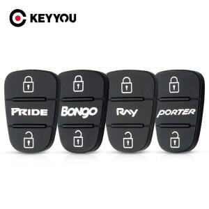 KEYYOU 현대 I30 IX35 기아 K2 K5 프라이드 BONgo RNY 포터 키 3 버튼 플립 접이식 원격 자동차 쉘 케이스