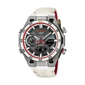 CASIO EDIFICE 카시오 에디피스 Honda F1 60주년 기념 ECB2300HR1AJR 화이트 남성용 손목시계