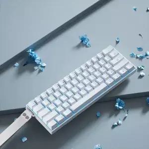 TAIDU K660 기계식 키보드 60 레이아웃 유선 사무실용 FPS/델타 E스포츠 게이밍 PC 노트북 게이머 남녀