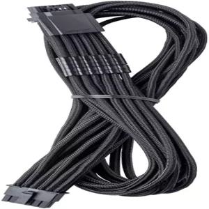 케이블모드 프로 모드메시 슬리브 12V2x6 12V WR 스텔스센스 다이렉트 PCIe 케이블 블랙 16핀에서 60cm