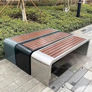 야외 의자 3인용 벤치 정원 테라스 카페 공원