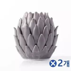 [골드스마일]TBZ 도자기 꽃봉오리 캔들홀더x2개 감성티라이트 양초받침