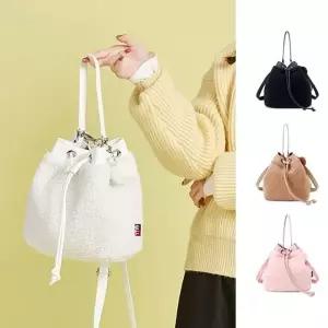 고품질 양털 핸드폰 토트백 크로스백 버킷백 FA835 (4COR) (W7CD4AB)