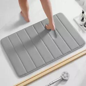 그레이 사각 메모리폼 발매트 50X80cm