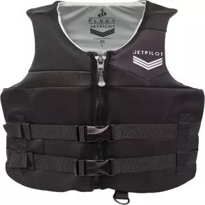 제트파일럿 플릿 네오프렌 듀얼 코스트 가드 승인 구명조끼 PFD(블랙 L/XL)