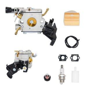 CHRYSM C1MEL37B Husqvarna 445 445E 450 450E 가스 체인톱 부품 탄수화물 교체 506450401 카뷰레터 트리머 유지 보수 키트 잡초 제거기 재구성 포함