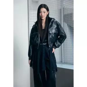 [롯데백화점]에고이스트 [CAPSULE LINE] 탈부착 후드 입체자수 항공 점퍼 ER4PZ160