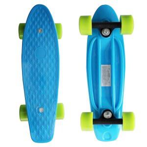 탑 디자인의 SK8MEMO 17x5 인치 미니 스케이트보드, ABEC-7 베어링과 부드러운 PU 휠을 갖춘 초보자용 크루저 스케이트보드 u2026