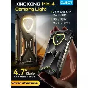 미니 러기드 스마트폰 안드로이드 15 Cubot KingKong MINI 4 4.7인치 스크린 90Hz 4700mAh 배터리 최대