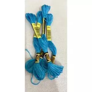 10PCS/LOL 초보자를위한 크로스 스티치 스레드 자수 치실 세트 DIY 8M Skein 반복 없음 레인보우 DMC 코드
