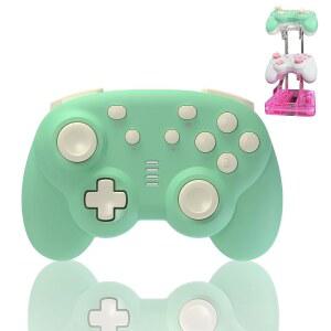 turbX Mate Mini wireless Nintendo switch Small (Retro Green) Joystick Gyro controller, usb - Sensor, controller Motion 6-Axis Gamepad pc for