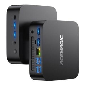 K1 Mini PC, AMD Ryzen R2544 Pro, DDR4 HDMI+DP1.4 4K PC Gigabit SSD 3300U/N150/N97) Desktop M.2 Processor, Computers 11 Ethernet 28W RAM 16GB (Beat 512GB UHD, Dual