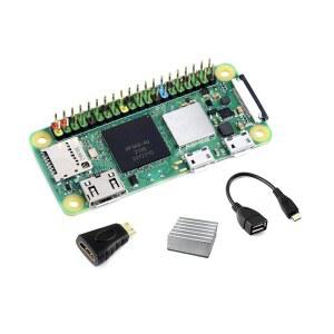 Pi Zero 2W 키트, 컬러 코드 등) HDMI 방열판 to 마이크로 4.2, OTG 납땜 (쿼드 어댑터 안테나 헤더 미니 사전 BLE, 온보드 코어 USB 케이블 CPU, 무선/블루투스