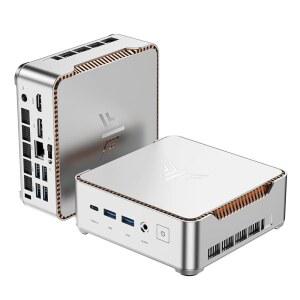Pinova P2 미니 PC 16GB RAM 가정/비즈니스 컴퓨터용 AMD 4K 최대 SSD, 4300U(Beats 트리플 디스플레이/HDMI+DP+Type-C/WiFi/BT 1TB i3-10110U/3500U/N150/N95, 컴퓨터, Ryzen 데스크탑 3.7GHz)미니