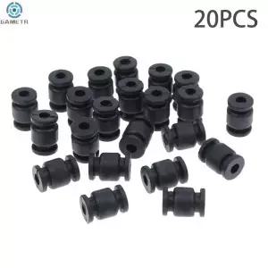 RC 드론 비행 컨트롤러에 대 한 25PCS 방진 고무 충격 흡수기 공 짐벌 댐핑