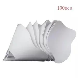 3D 프린터 부품 50/100개 두꺼운 포토폴리머 수지 종이 필터 깔때기 일회용