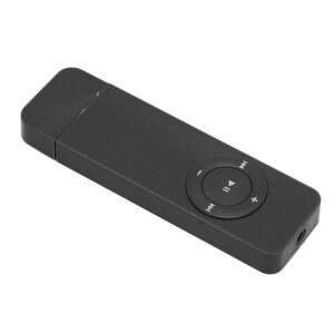 빅 MP3 플레이어 64GB USB 스틱 블루투스 스포티파이 비디지털 기본 휴대용 오디오 및 (블랙)