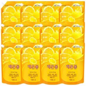레몬퐁 주방세제 1300ml x 12개