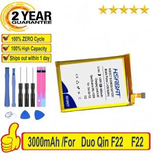 듀오 친 F21 프로 / F22 배터리용 최고  100% 새 2600mAh~3000mAh
