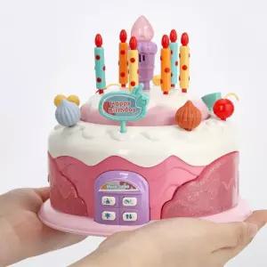 유아 생일파티놀이 2단변신 촛불 케이크 오감자극 아기완구 돌봄교실 창의력